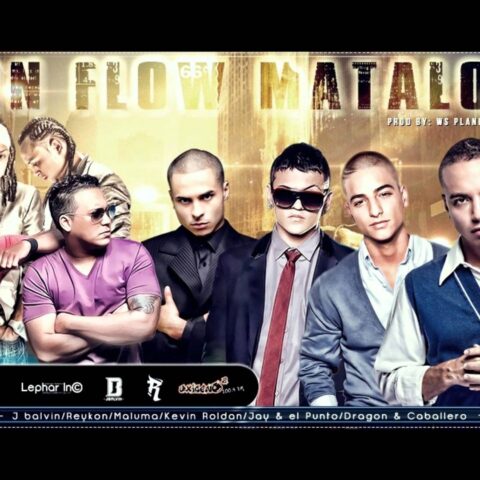 Kevin Roldan Ft. J Balvin, Reykon, Dragon Y Caballero, Maluma, Jay Y El Punto – Con Flow Matalo