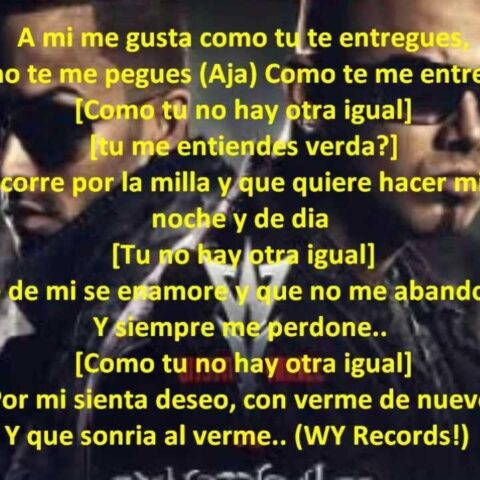 Wisin Y Yandel Ft. Jayko – Como Tu No Hay Nadie
